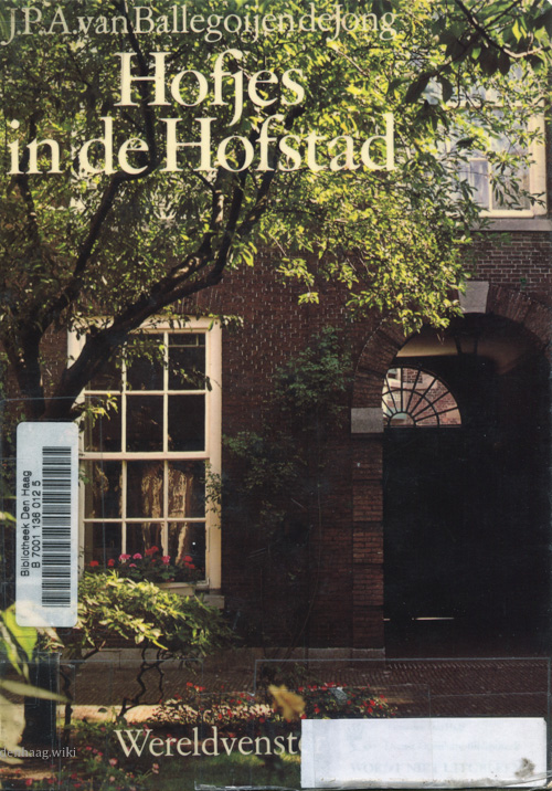 Cover of Hofjes in de Hofstad