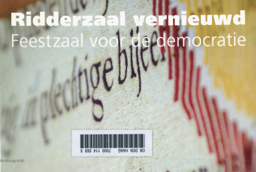 Cover of Ridderzaal vernieuwd