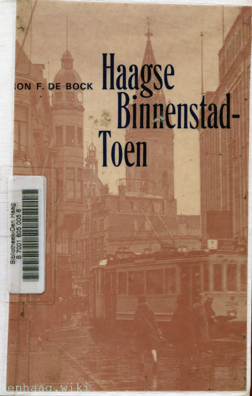 Cover of Haagse binnenstad- toen